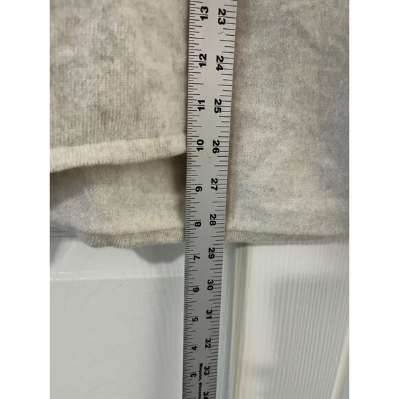 Neiman Marcus The Cashmere Collection Open Cardigan Size Medium Cream - Picture 5 of 6